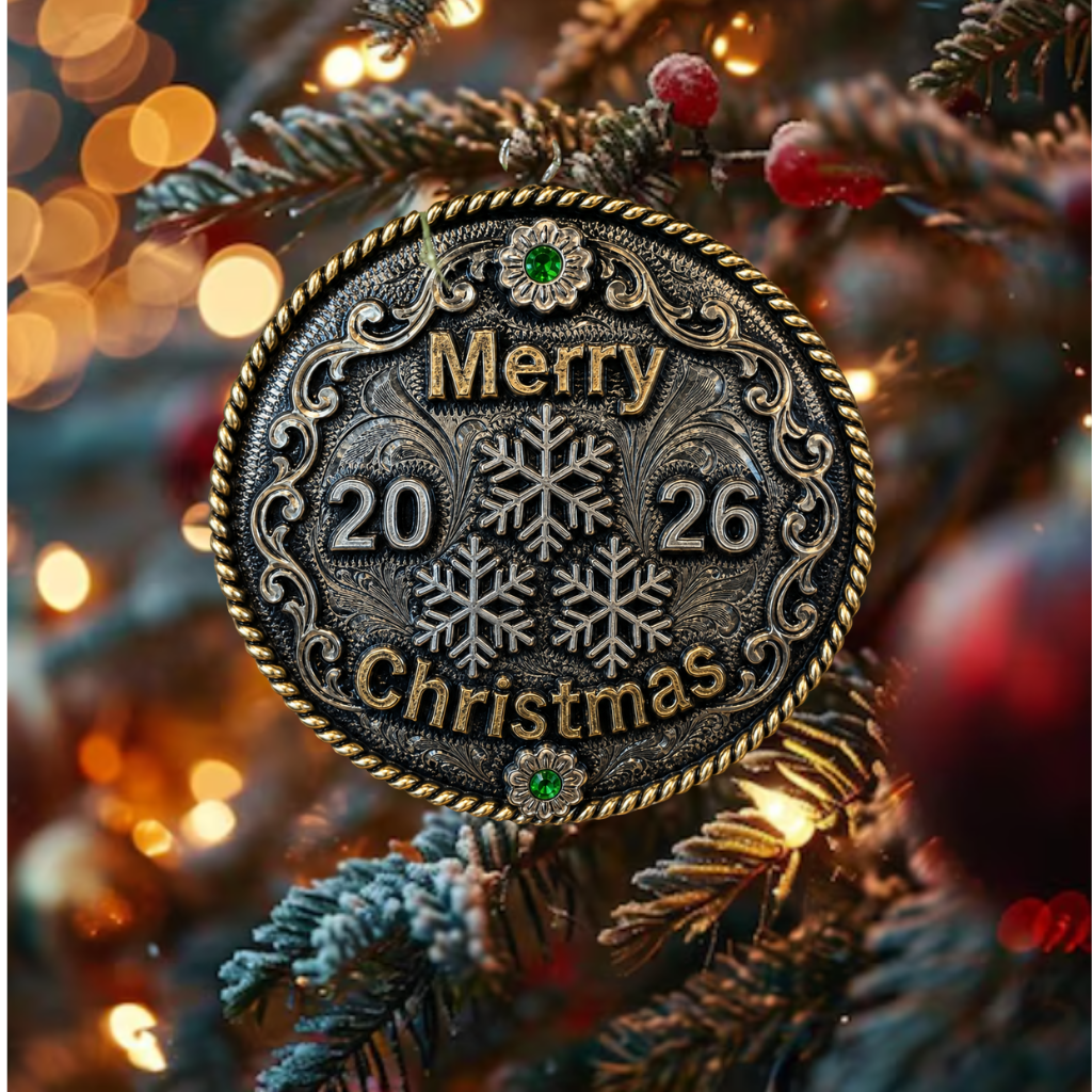 3 Snowflake Christmas Ornament