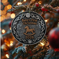 Baby Rocking Horse Christmas Ornament