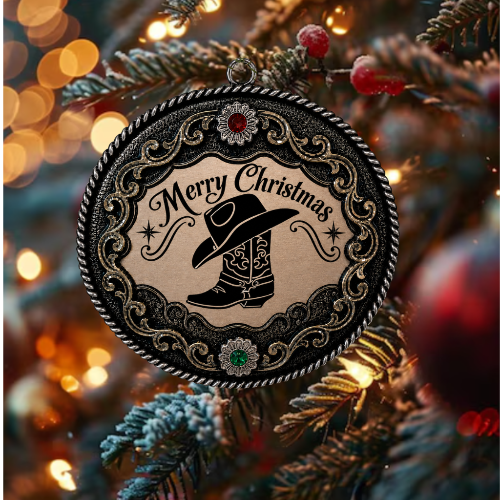 Boot Christmas Ornament