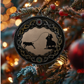 Breakaway Roping Christmas Ornament