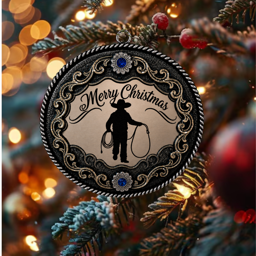 Future Rodeo Star Christmas Ornament