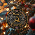 Reindeer Christmas Ornament